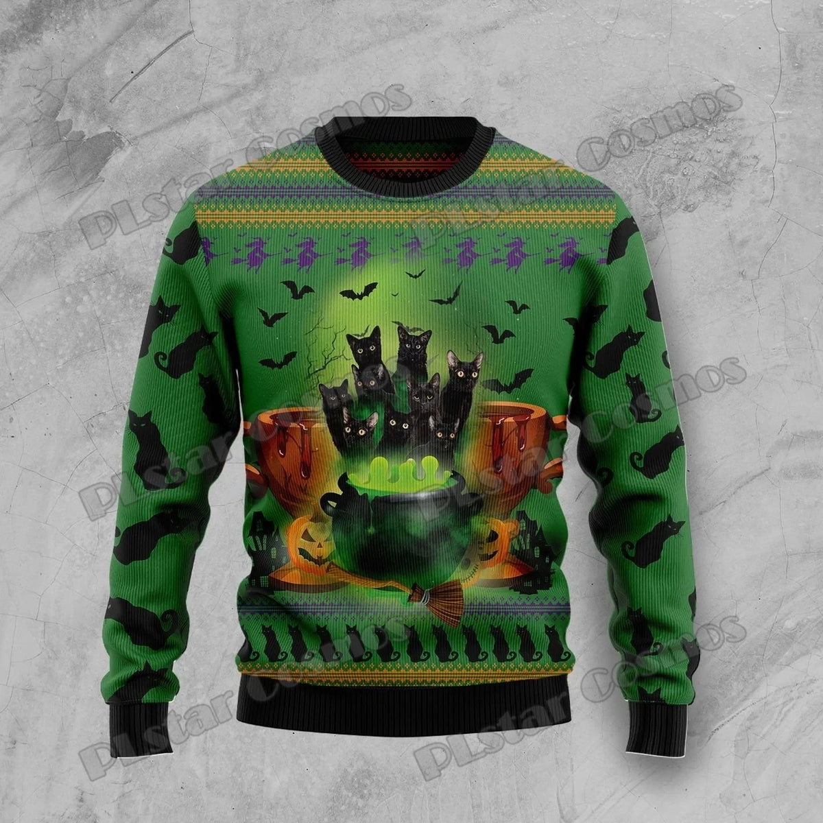 Halloween Ugly Knit Sweater Collection β Unisex 3D Print Pullover